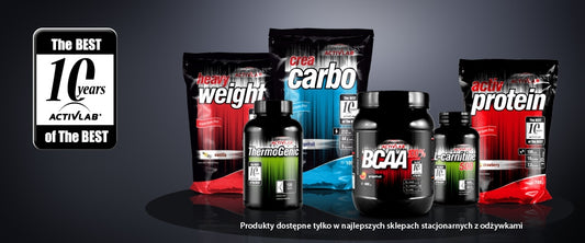 Linia Produktów Best of The Best na 10-cio lecie Activlab!