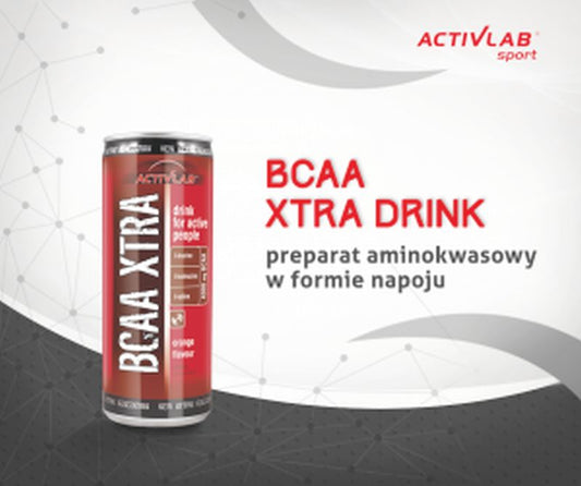 BCAA XTRA DRINK – PIERWSZY NAPÓJ AMINOKWASOWY NA ŚWIECIE!