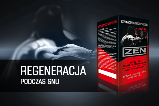 Suplementy dla fighterów – Fight Club Activlab – ZEN – regeneracja na najwyższym poziomie