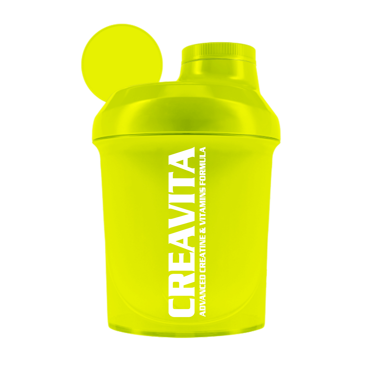 Neonowy shaker Creavita - 300 ml - killer yellow.png.png