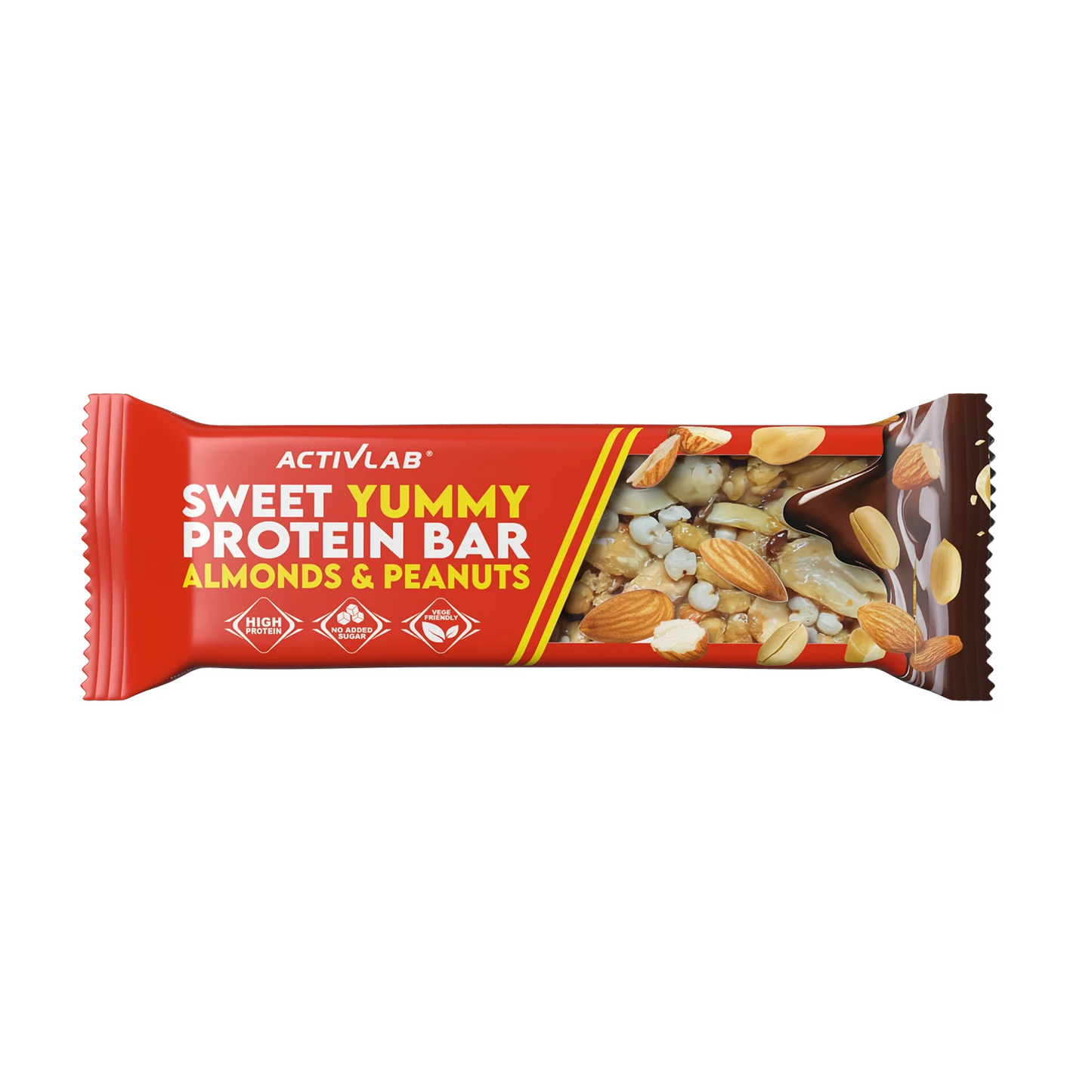 Sweet Yummy Protein Bar - Almonds & Peanuts