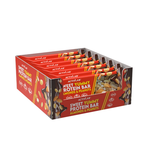 Sweet Yummy Protein Bar - Almonds & Peanuts